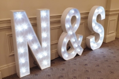 Light Up Initials N&S