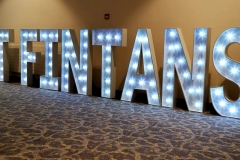 St Fintans Light Up Letters
