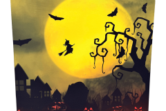 Halloween Photo Booth Backdrop