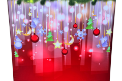 Christmas Photo Booth Backdrop